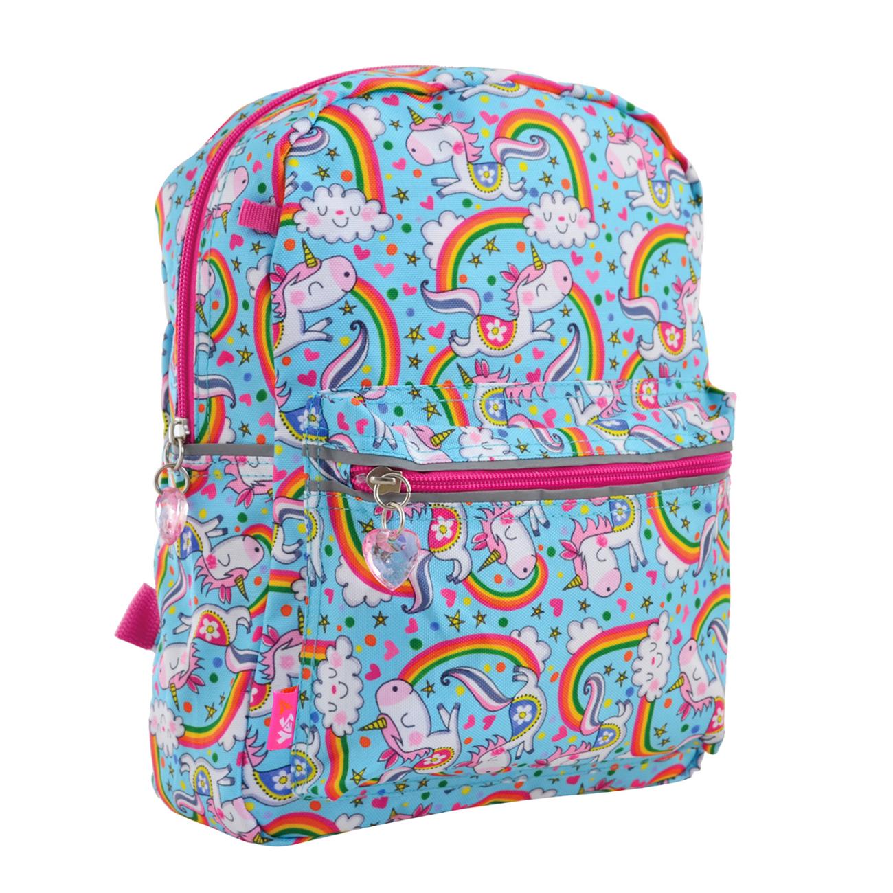 Рюкзак дитячий YES двосторонній K-32 Rachell Pattern (556849) Рюкзак дитячий YES двосторонній K-32 Rachell Pattern (556849)