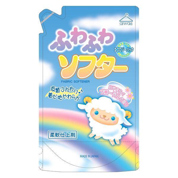 Помʼякшувач для прання Rocket Soap Fabric Softener змінний блок 1.5 л (2899412520)