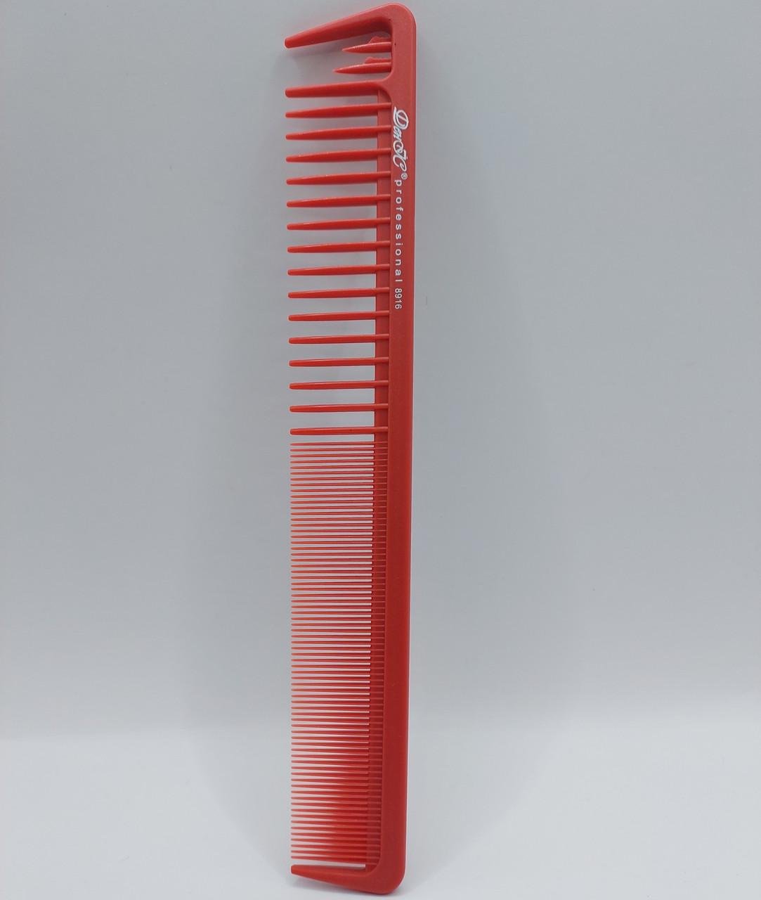 Гребінець карбон ДенІС professional 8916 Red (1453070593)