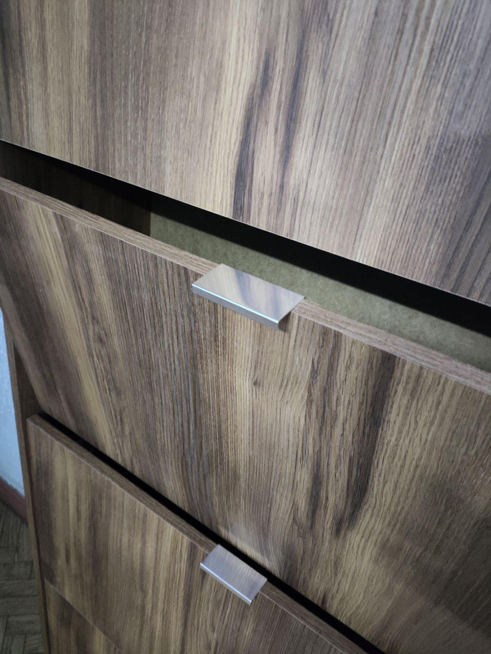 Тумба для обуви Mebel Service ТО-800 4-х дверная 80х26,8х166 см Дуб барокко (23550976) - фото 3