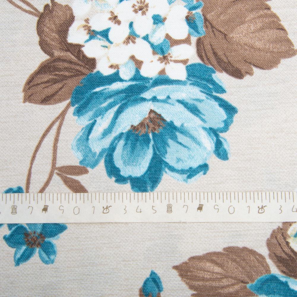 Тканина декоративна Глорія V-003 бавовна з водовідштовхувальним просоченням Блакитний (26376) - фото 6