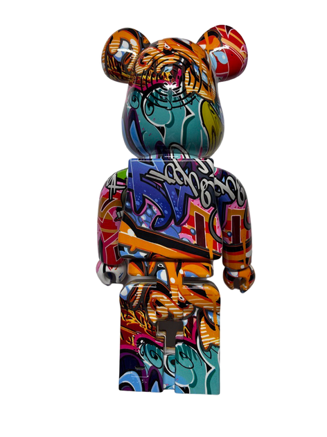 Ночник Bearbrick takashi медведь для интерьера с колонкой - фото 3