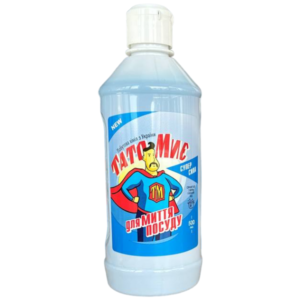 Средство для мытья посуды Папа моет Супер формула 500 мл (170173) Средство для мытья посуды Папа моет Супер формула 500 мл (170173)