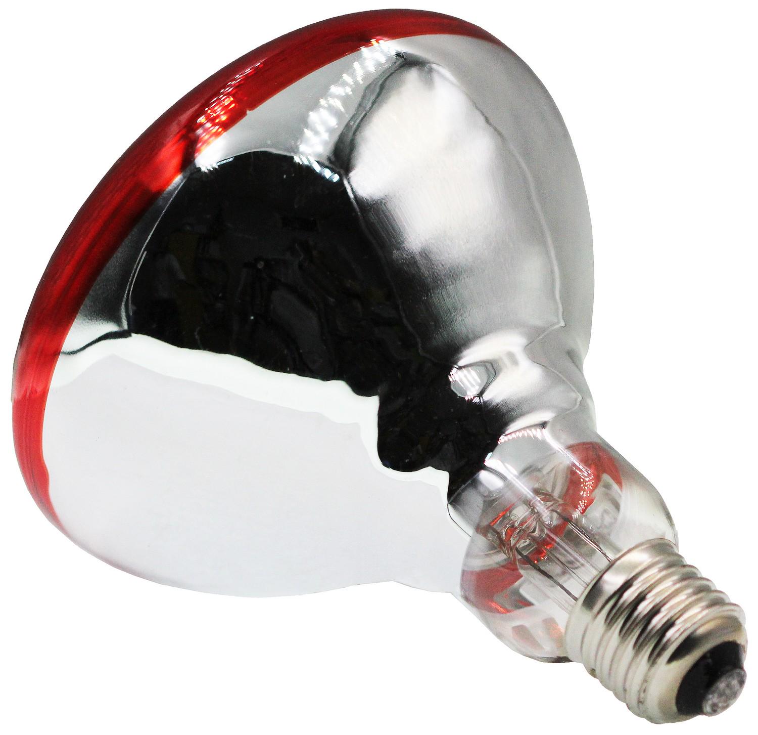 Лампа інфрачервона для обігріву тварин ZiLight BR38 тверде скло Е27 100 Вт (00016729) - фото 2