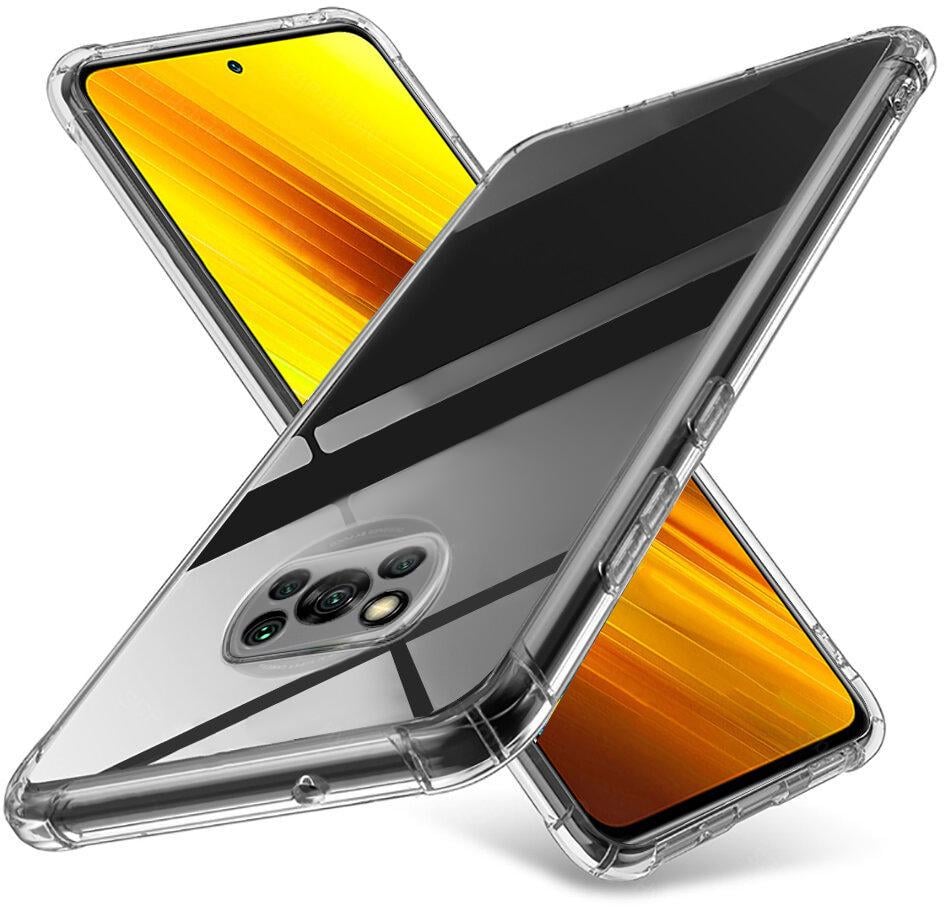 Прозорий чохол Ultra Air для Xiaomi Poco X3 Pro (посилений кутами) (21001)