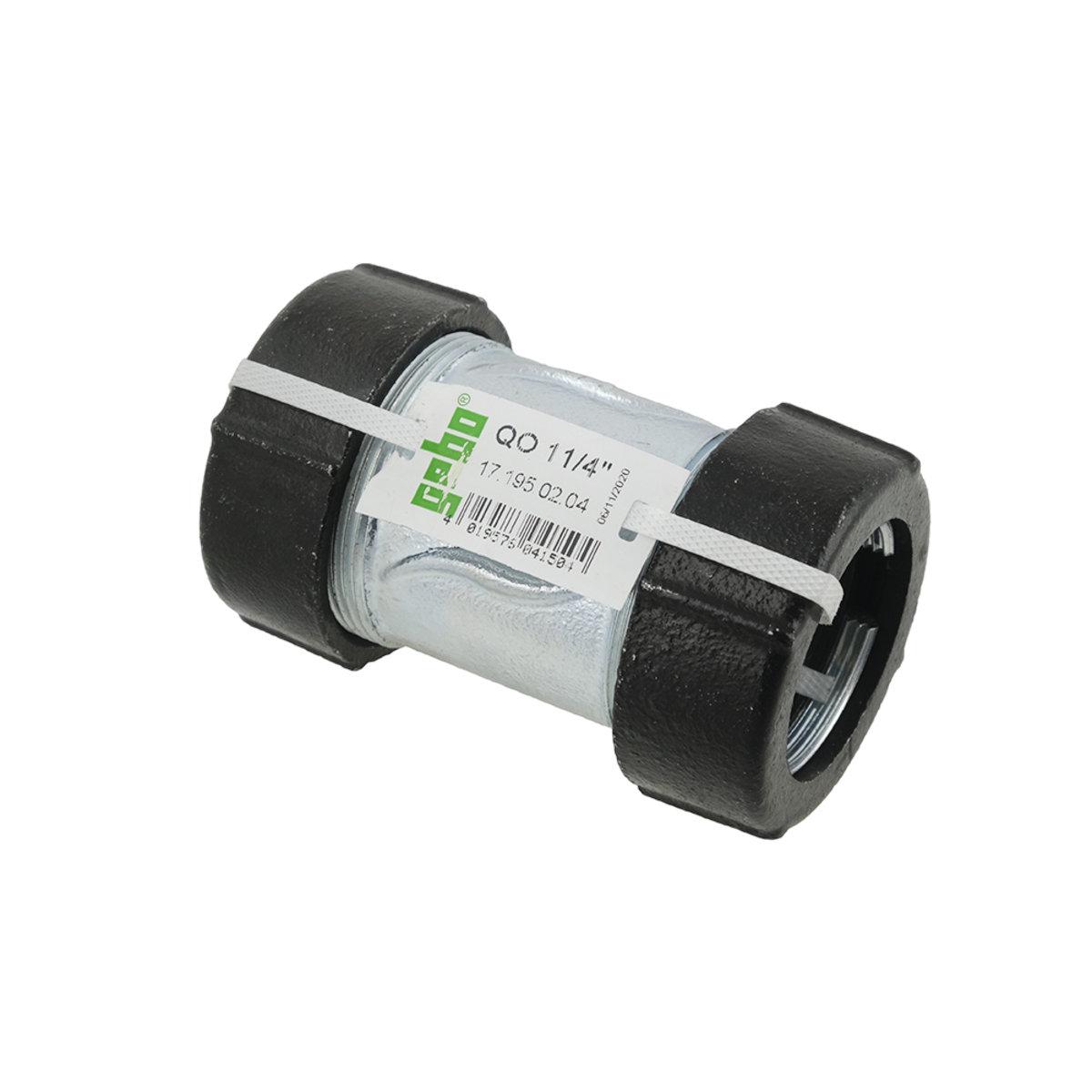 З'єднання двостороннє Gebo Quick QO DN32 40-42,9 мм (SW-52683) - фото 4