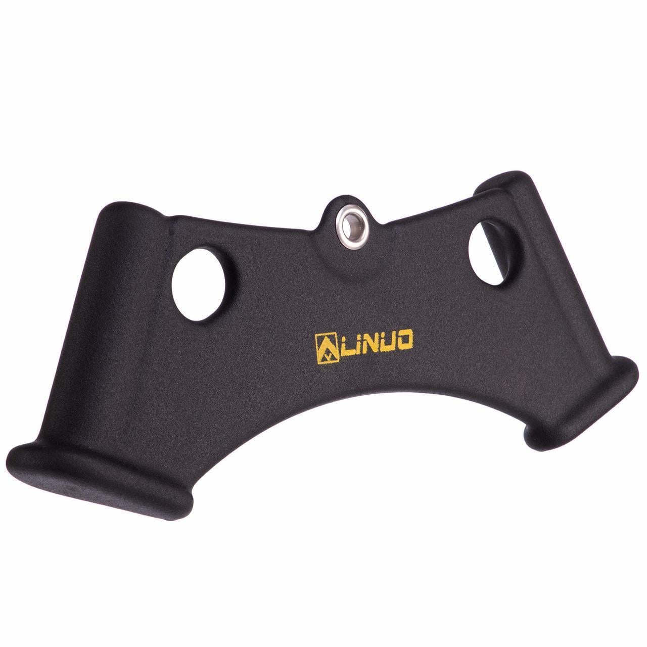 Рукоятка для тяги з вузьким хватом Triceps Grip нековзне покриття LINUO FITNESS SC-3706-40 Чорний (2532854015)