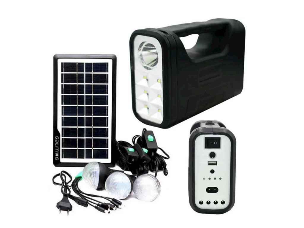Фонарь аккумулятор №A-8017-1 из Power Bank мультифункциональный ручной OPV (966548)