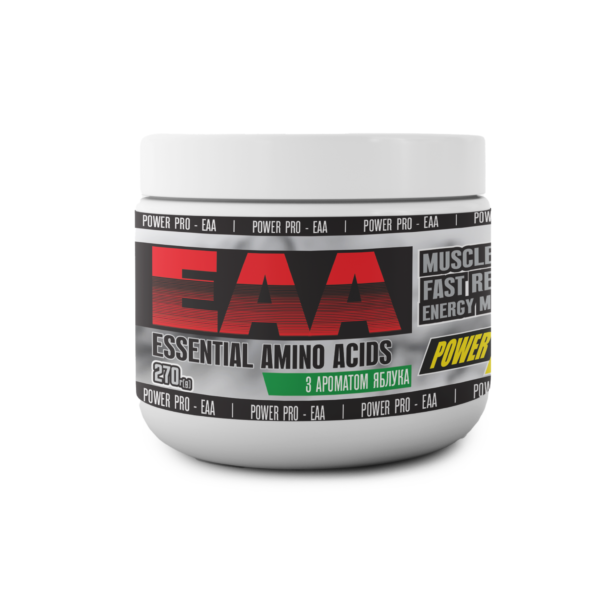 Комплекс аминокислот POWER PRO ЕАА Яблоко 270 г (26608116)
