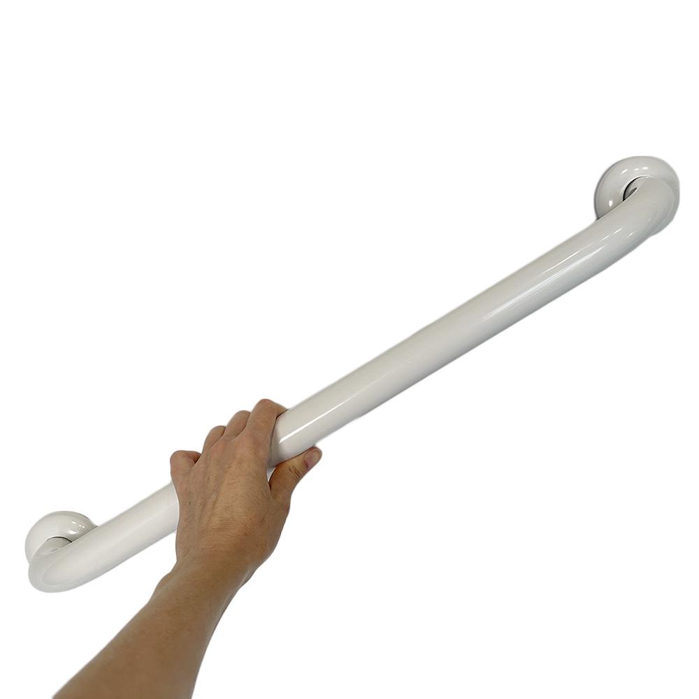 Поручень для ванны Sanpreis прямой нержавеющая сталь D 32 мм 60 см Белый - фото 2 Поручень для ванны Sanpreis прямой нержавеющая сталь D 32 мм 60 см Белый - фото 2