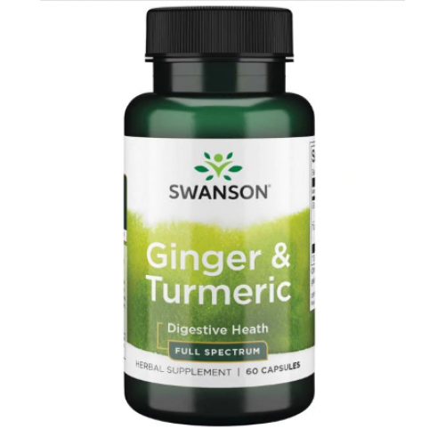 Добавка Swanson Turmeric Acai Ginger 3в1 корень куркумы/асаи и имбирь 60 caps