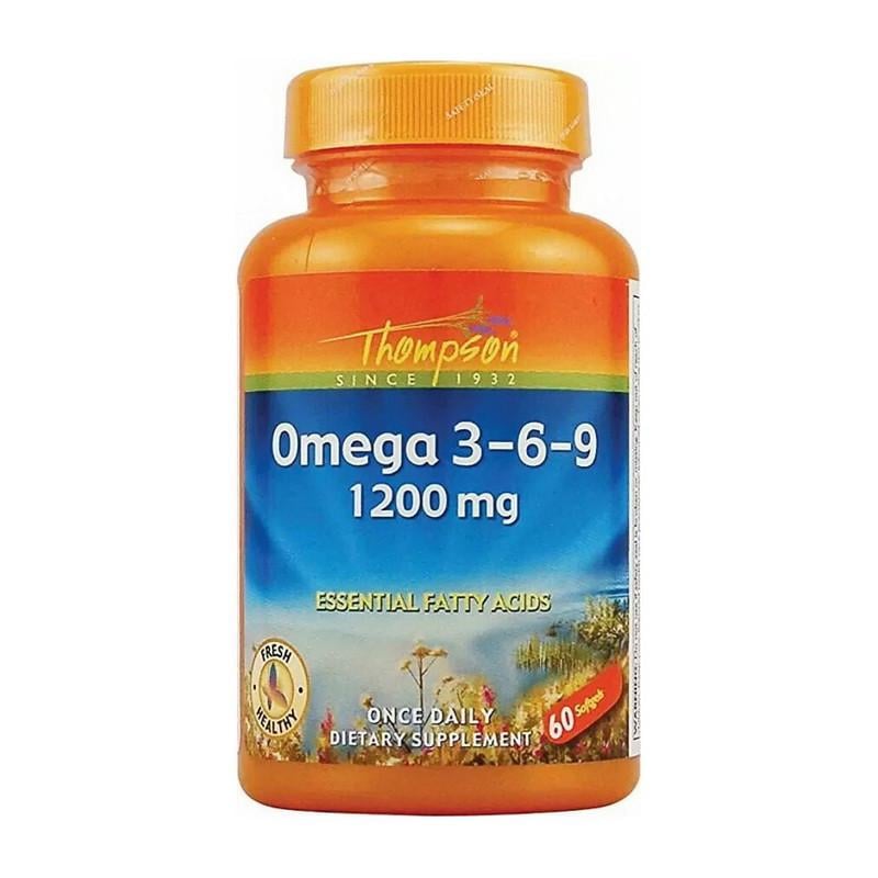 Омега жирные кислоты Thompson Omega 3-6-9 1200 мг 60 капс. (20455-01)