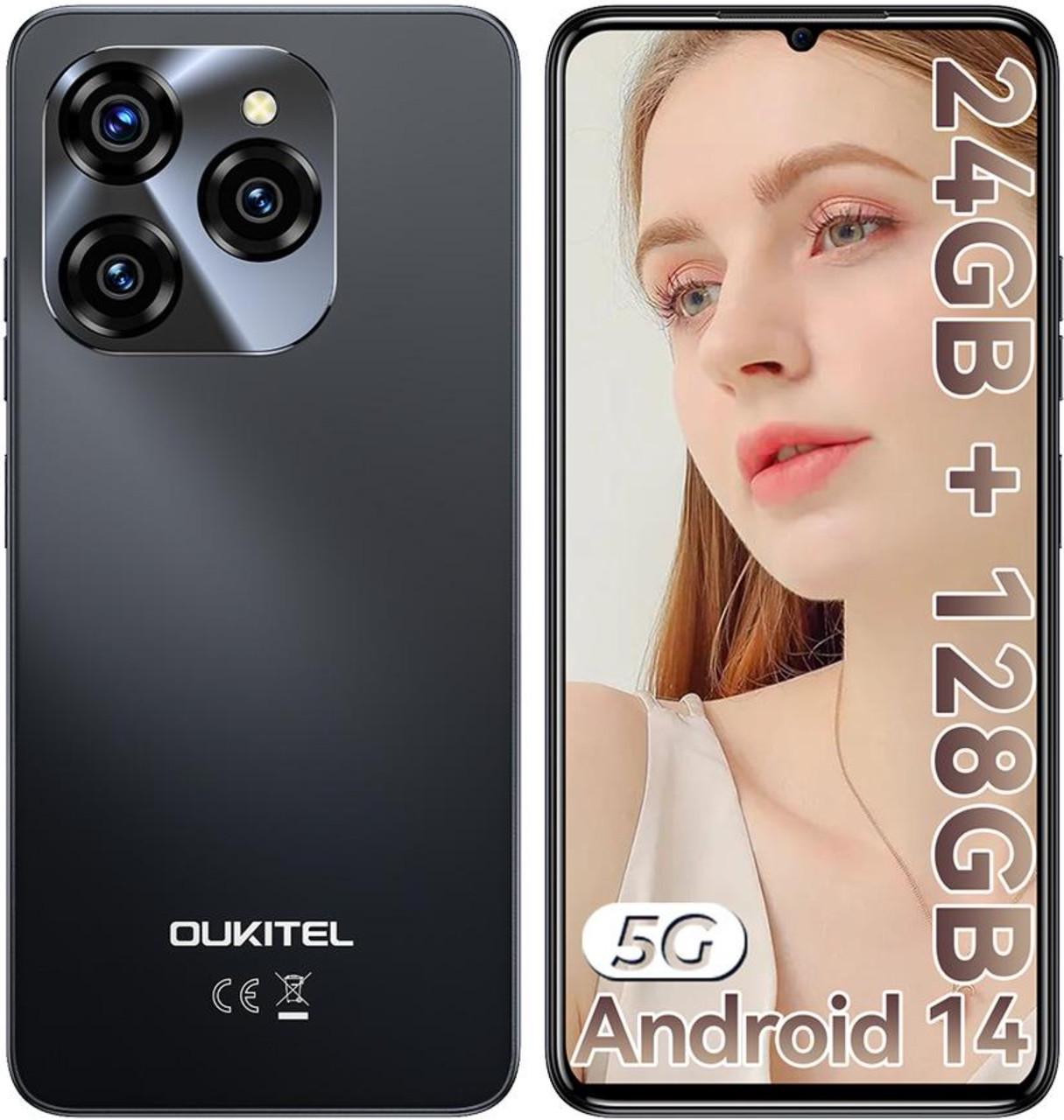 Смартфон Oukitel C50 Global Version 8/128GB Black (2317978550) - фото 3