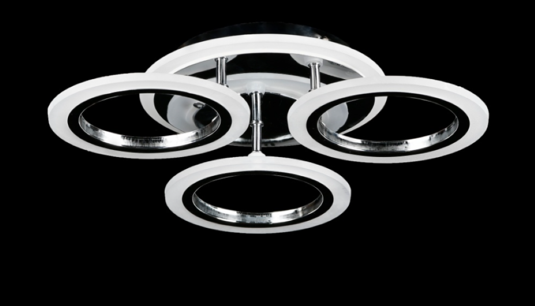 Светодиодная люстра LK29021/3/1 LED CR Белый/Хром (AN000037)