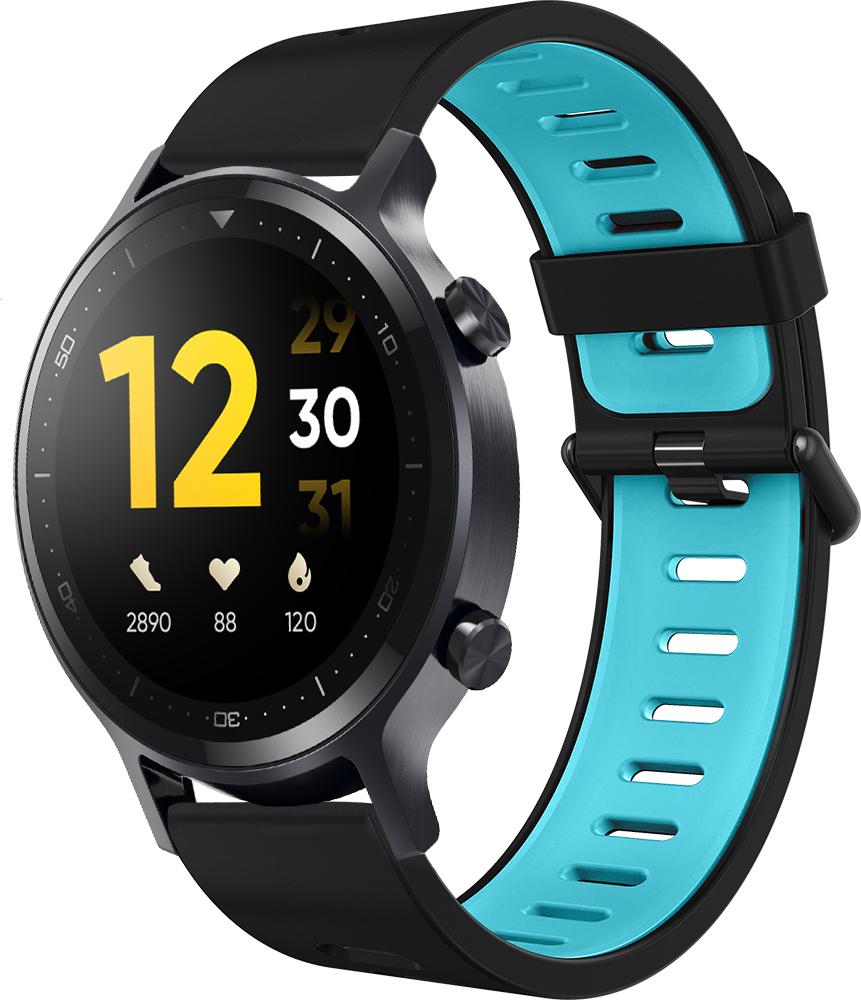 Ремешок Traf для Realme Watch S Black/Blue (28915)