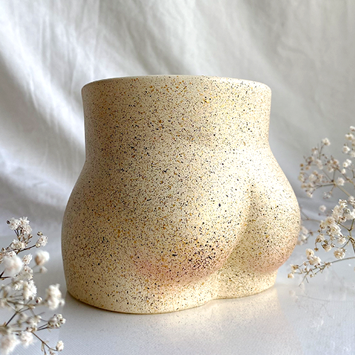 Кашпо для дома Попка Бежевый (14934536)