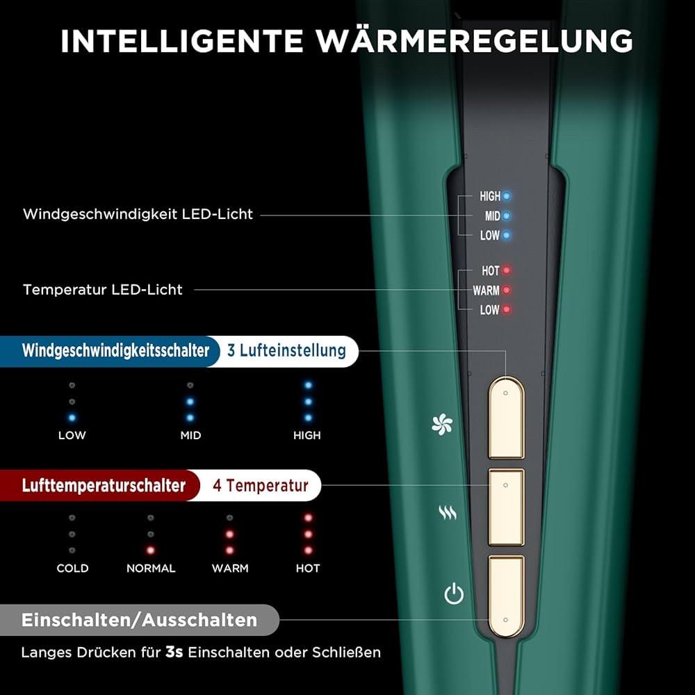 Фен-щипцы PARWIN PRO BEAUTY AB0333 ионный для сухих и влажных волос - фото 4 Фен-щипцы PARWIN PRO BEAUTY AB0333 ионный для сухих и влажных волос - фото 4