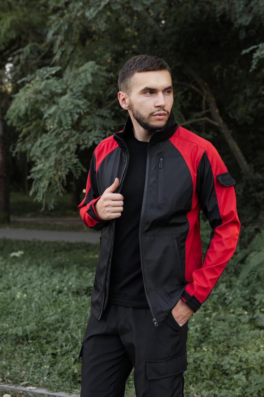 Куртка мужская Soft Shell light iForce Intruder M Красный (3187252129)