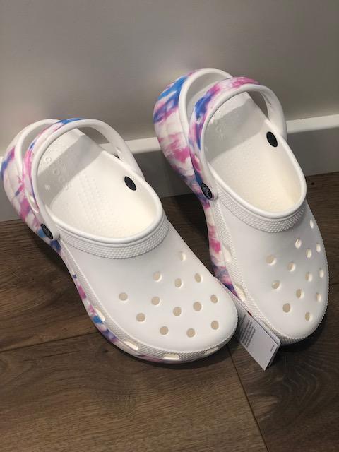 Сабо Crocs Classic Platform Dream р. W8/EUR 38-39 White/Multi (10624141) - фото 12