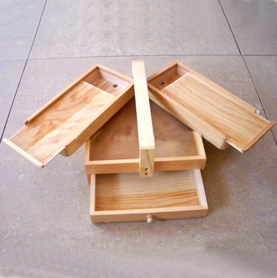 Корзина для пикника из дерева Мололоа Бланже (КПН-000601)