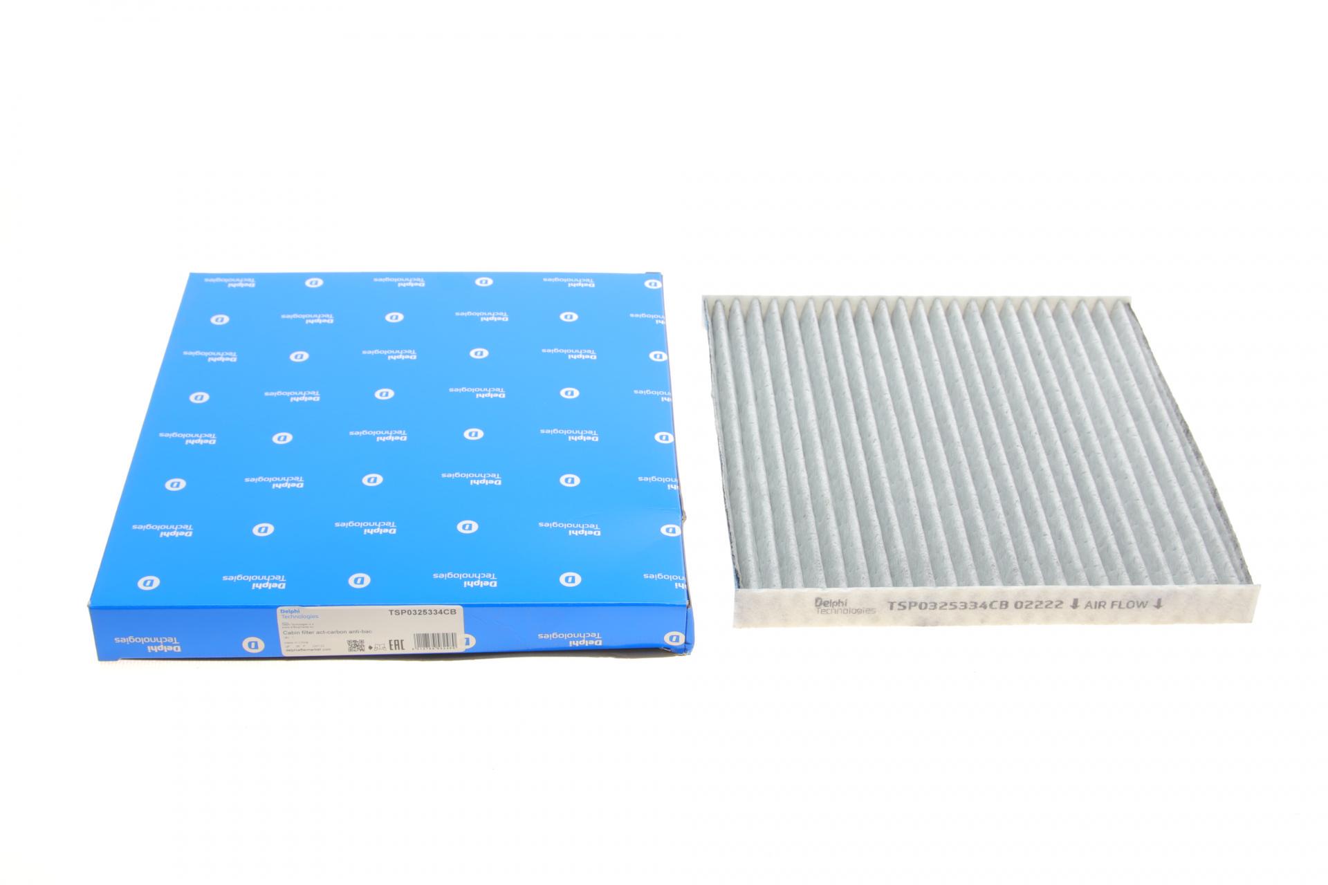 Фільтр салону DELPHI для Nissan Micra IV/Note 1,2/1,5D 10- (TSP0325334CB)