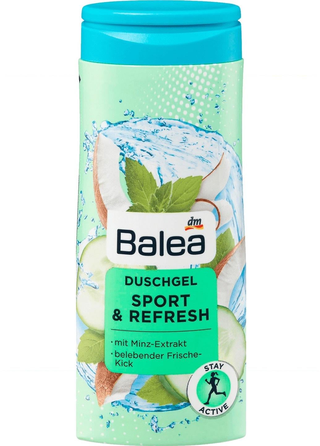 Гель для душа Balea Sport&Refresh 300 мл (Е-01084)