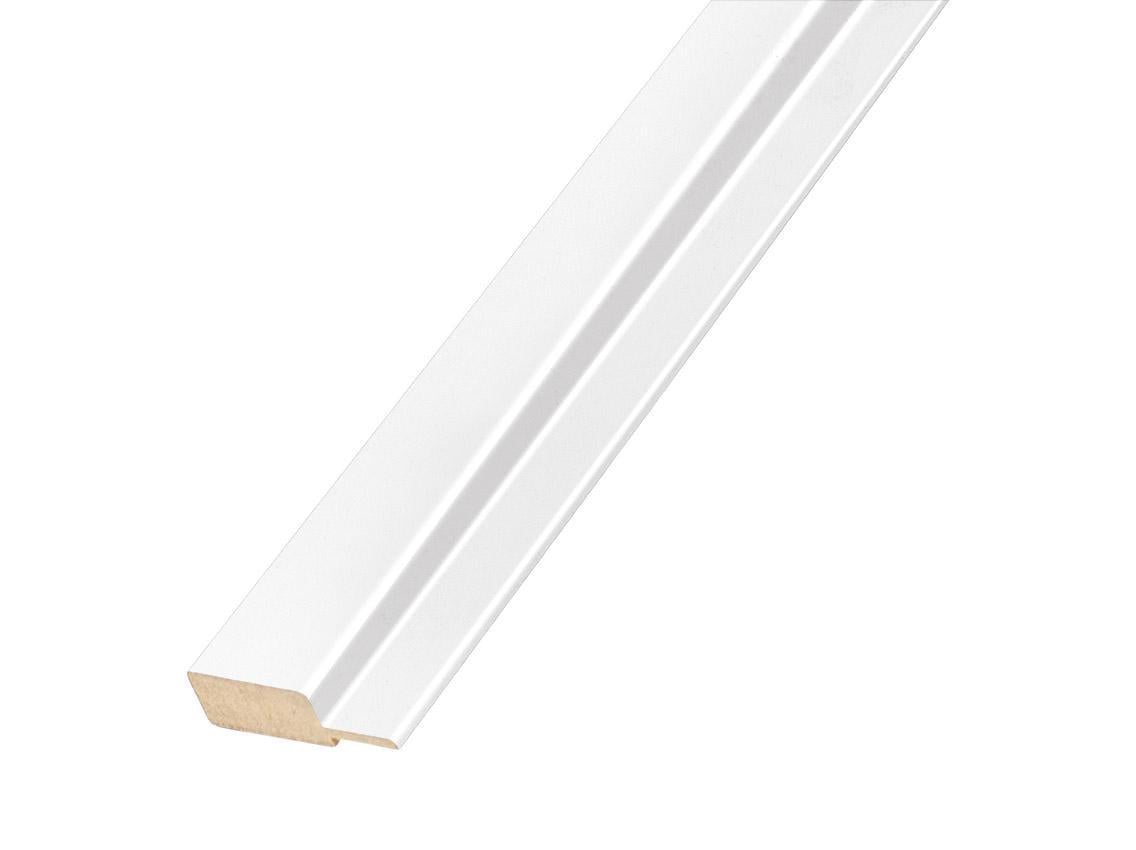 Рейка финишный МДФ Super Profil 37,8х2800х11,6 мм Белый SM2 (SP010550-2)