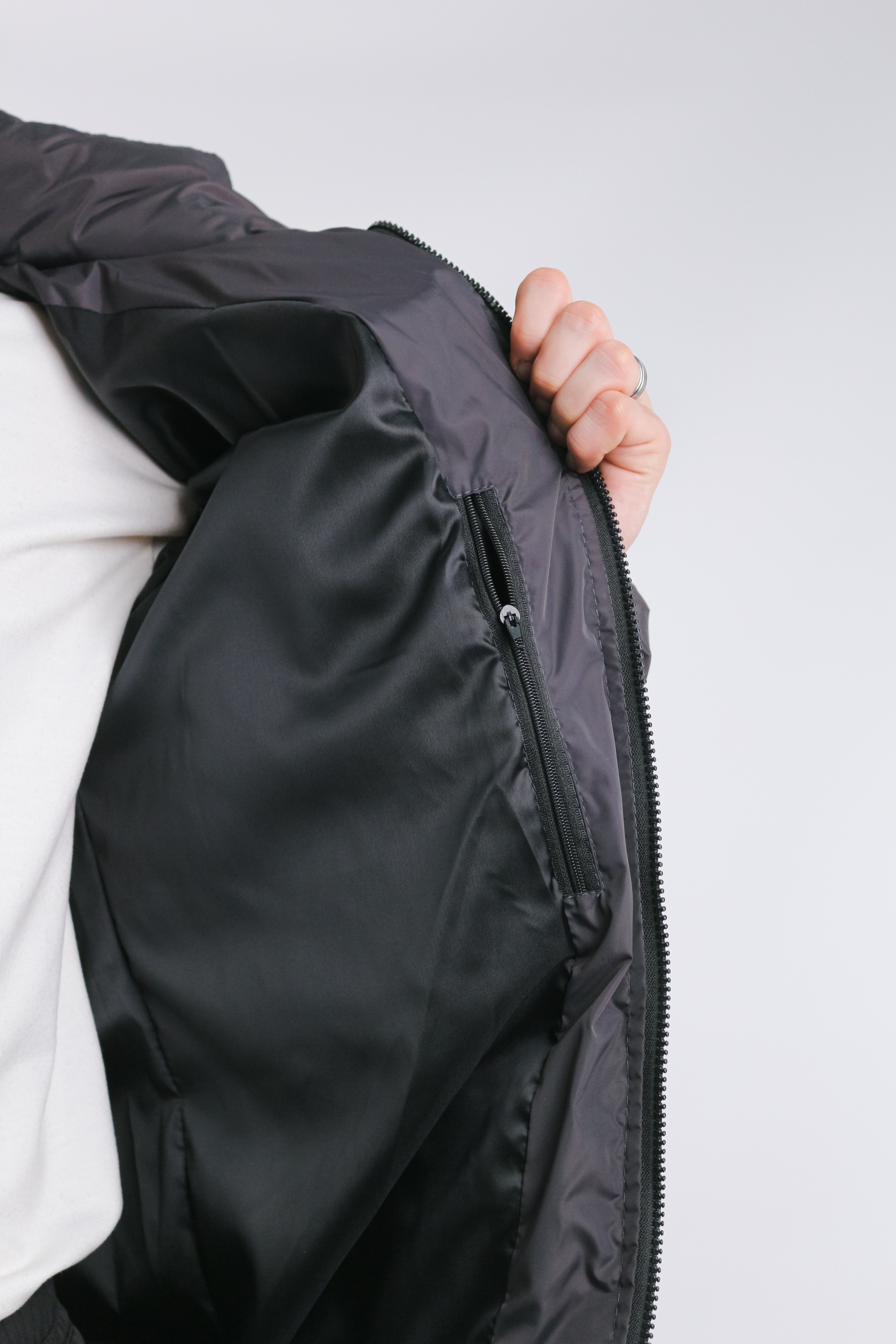 Пуховик Intruder Heat S Серый (1640251101) - фото 6 Пуховик Intruder Heat S Серый (1640251101) - фото 6