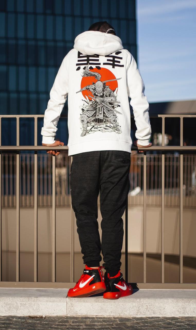 Худи мужское с принтом Pin-000-3016 XXXL Белый (2702804692)