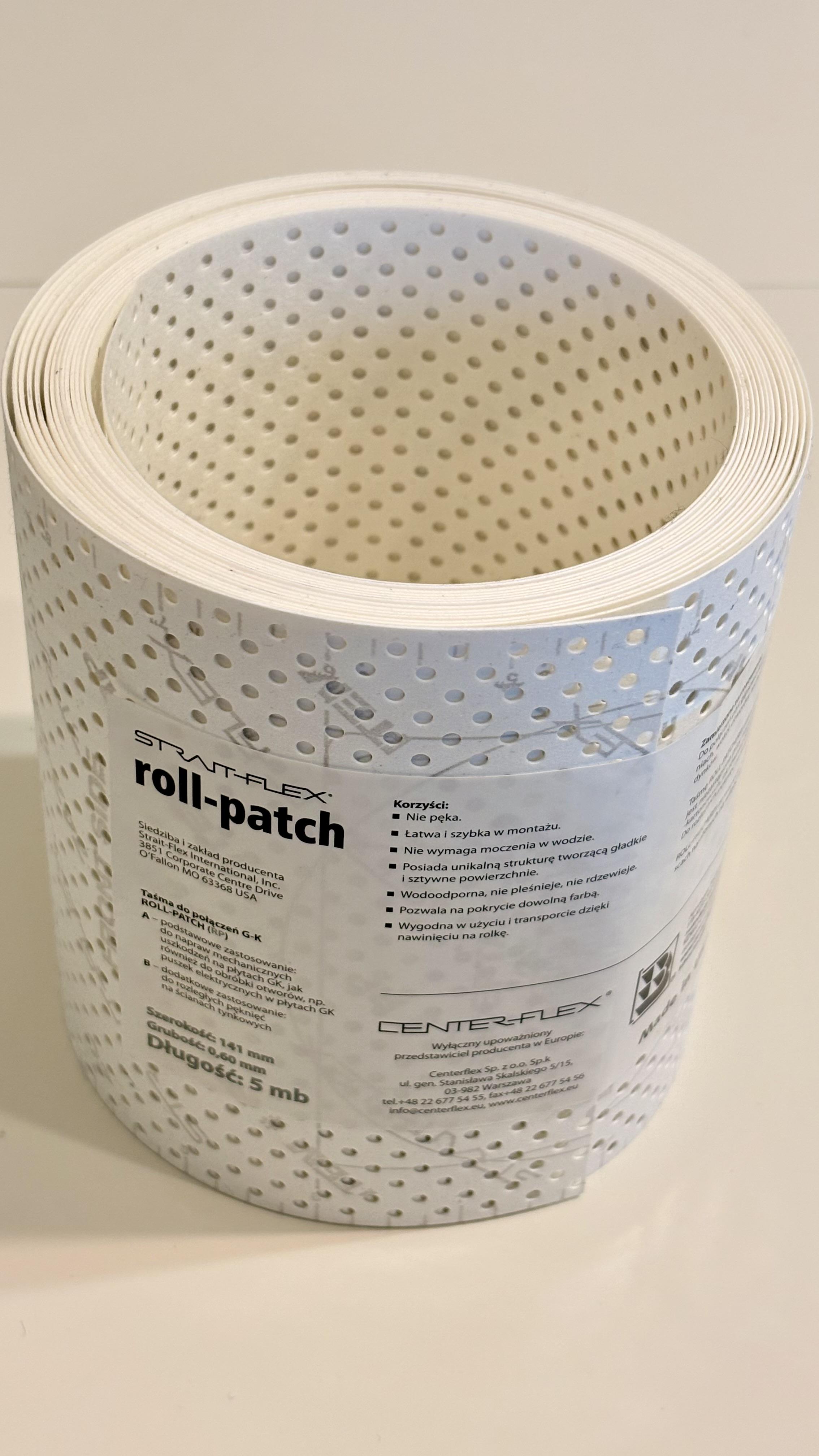 Лента для зарабатывания трещин ROLL-PATCH и быстрого ремонта 5 м (7845)