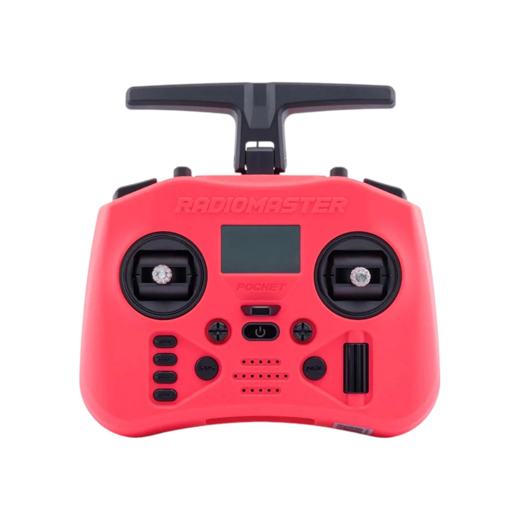 Пульт дистанционного управления RadioMaster Pocket Crush M2 ELRS Cherry Red (81301)