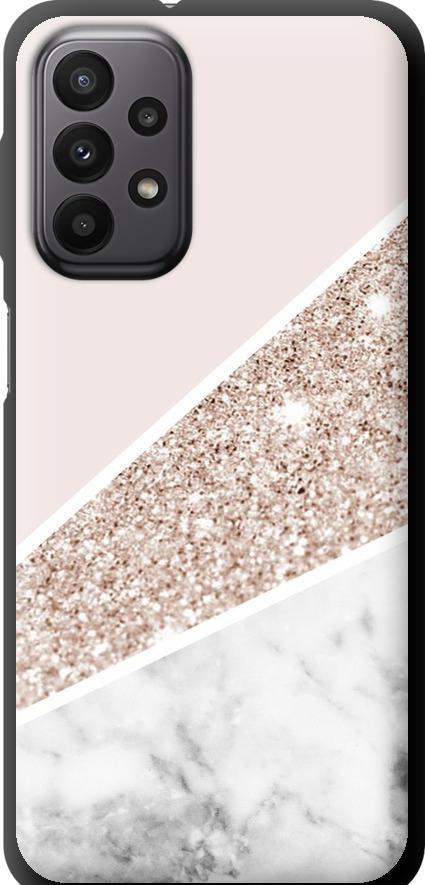 Чехол на Samsung Galaxy A23 A235F Пастельный мрамор (4342b-2587-42517)