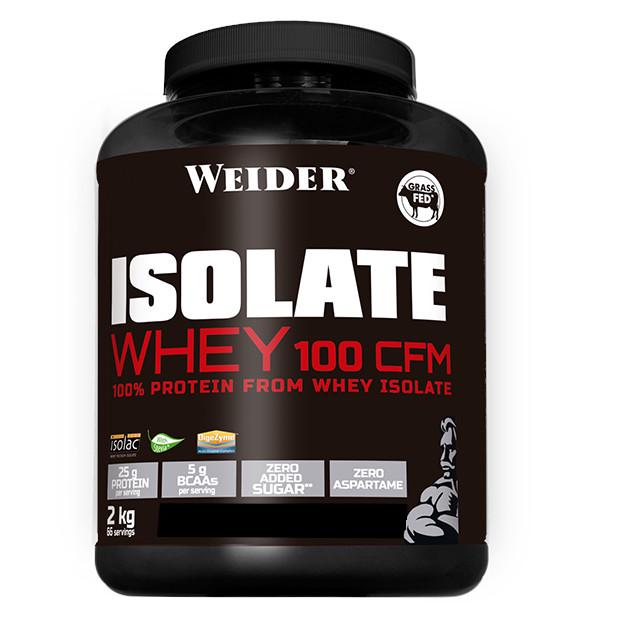 Протеин Weider CFM Whey Isolate 100 2 кг Ваниль-сливки (10034V15425)