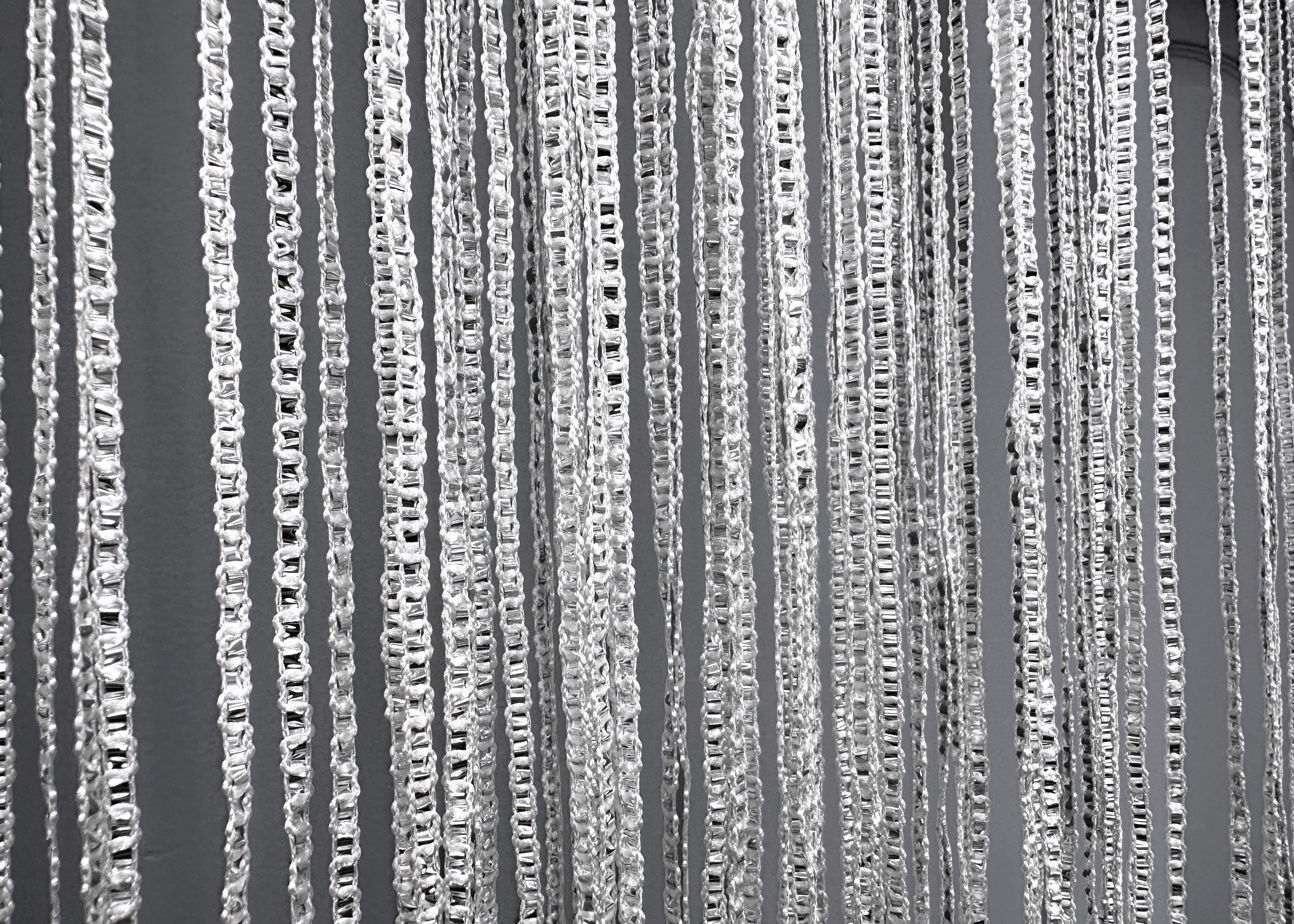 Шторы-нити Rovi Premium с люрексом 300х300 см Белый (61-114) - фото 7