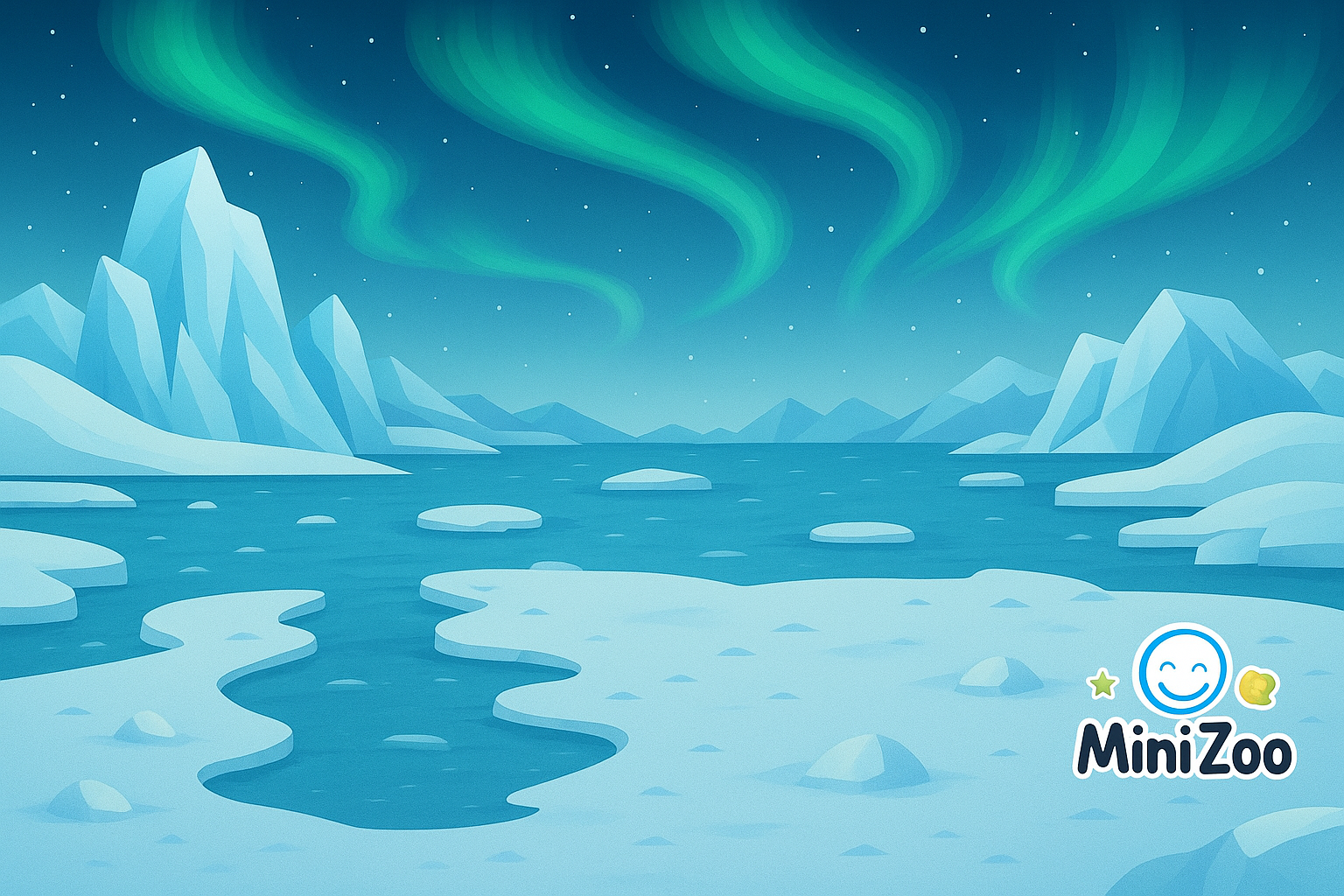 Коврик игровой Арктика (00006)