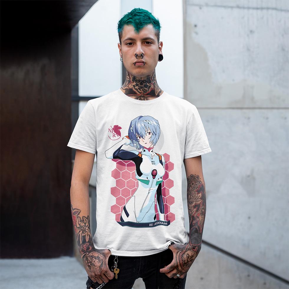 Футболка унисекс Evangelion Rei Ayanami XL Белый (00000008356) Футболка унисекс Evangelion Rei Ayanami XL Белый (00000008356)
