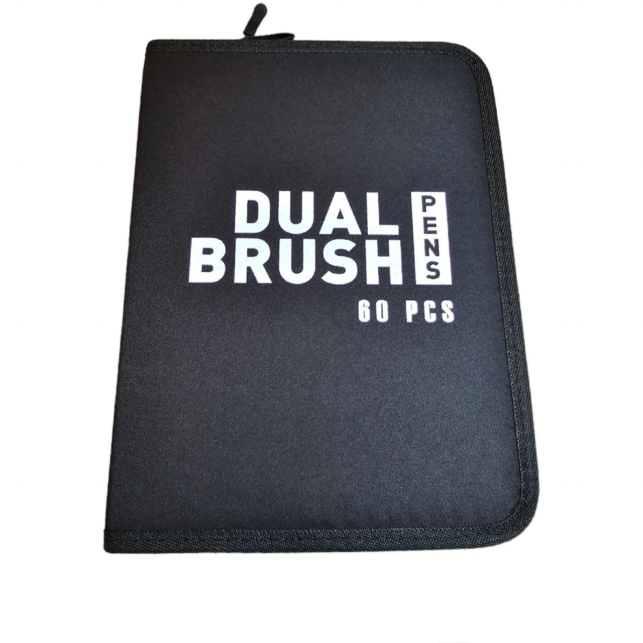 Набор акварельных двусторонних скетч-маркеров для рисования Color brush 60 шт. - фото 3 Набор акварельных двусторонних скетч-маркеров для рисования Color brush 60 шт. - фото 3