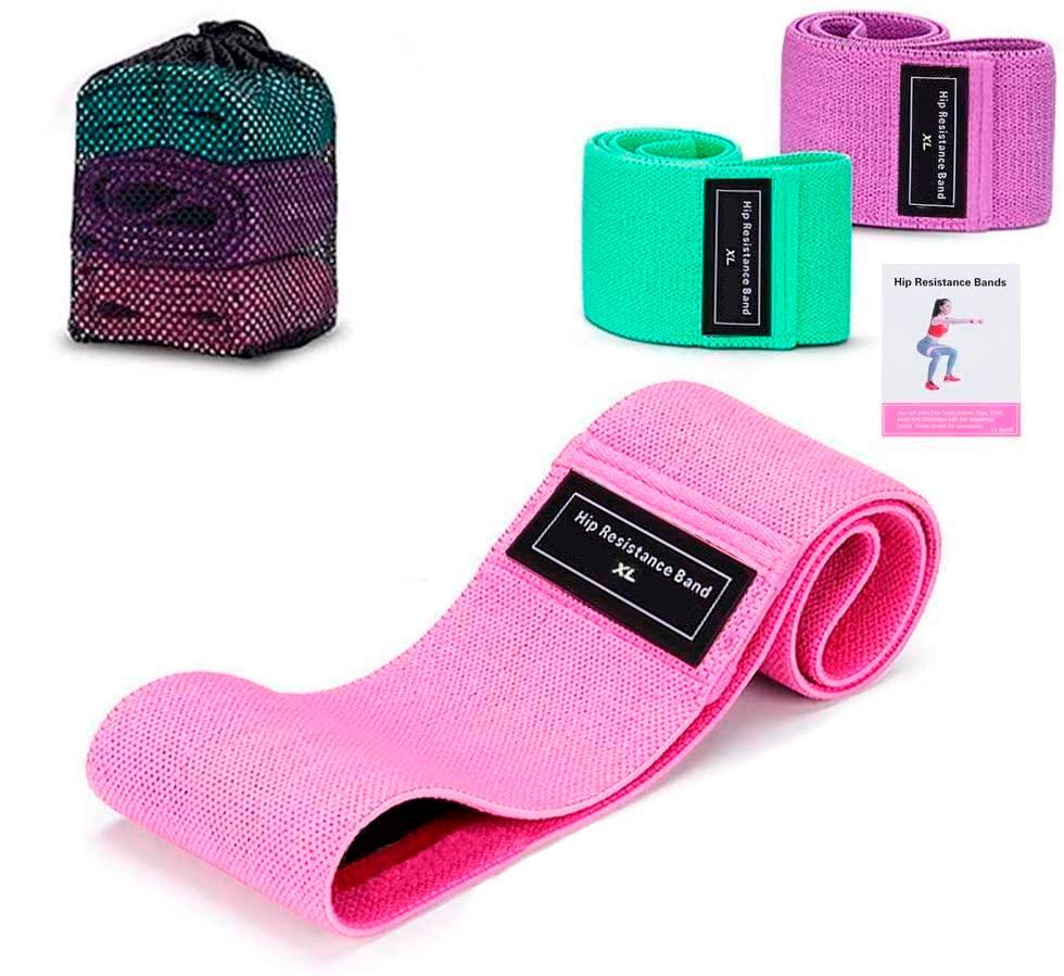 Тканинні фітнес резинки Hip resistance band з чохлом 3 шт. (1009007-Other) - фото 8 Тканинні фітнес резинки Hip resistance band з чохлом 3 шт. (1009007-Other) - фото 8