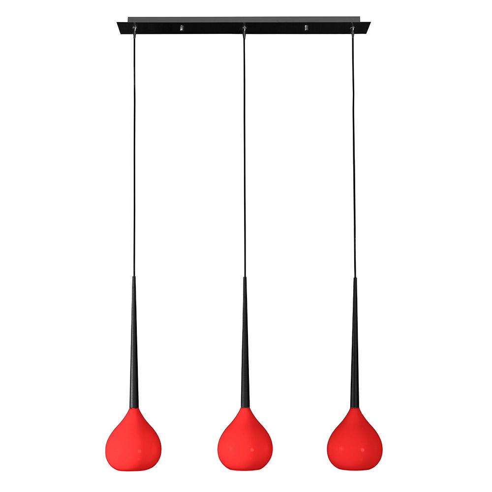 Підвісний світильник Azzardo AZ1066 Aga (MD1289-3_rd_bk)