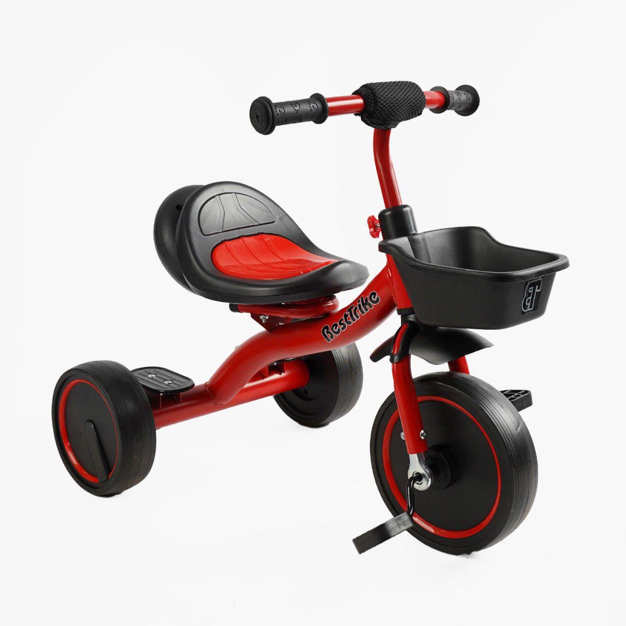 Детский велосипед трёхколёсный Best Trike BS-44105 со светом и музыкой Красный (28429020)