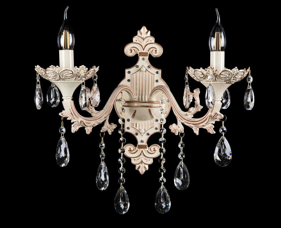 Бра свеча Ray B30315/2W GWT (IR005309)