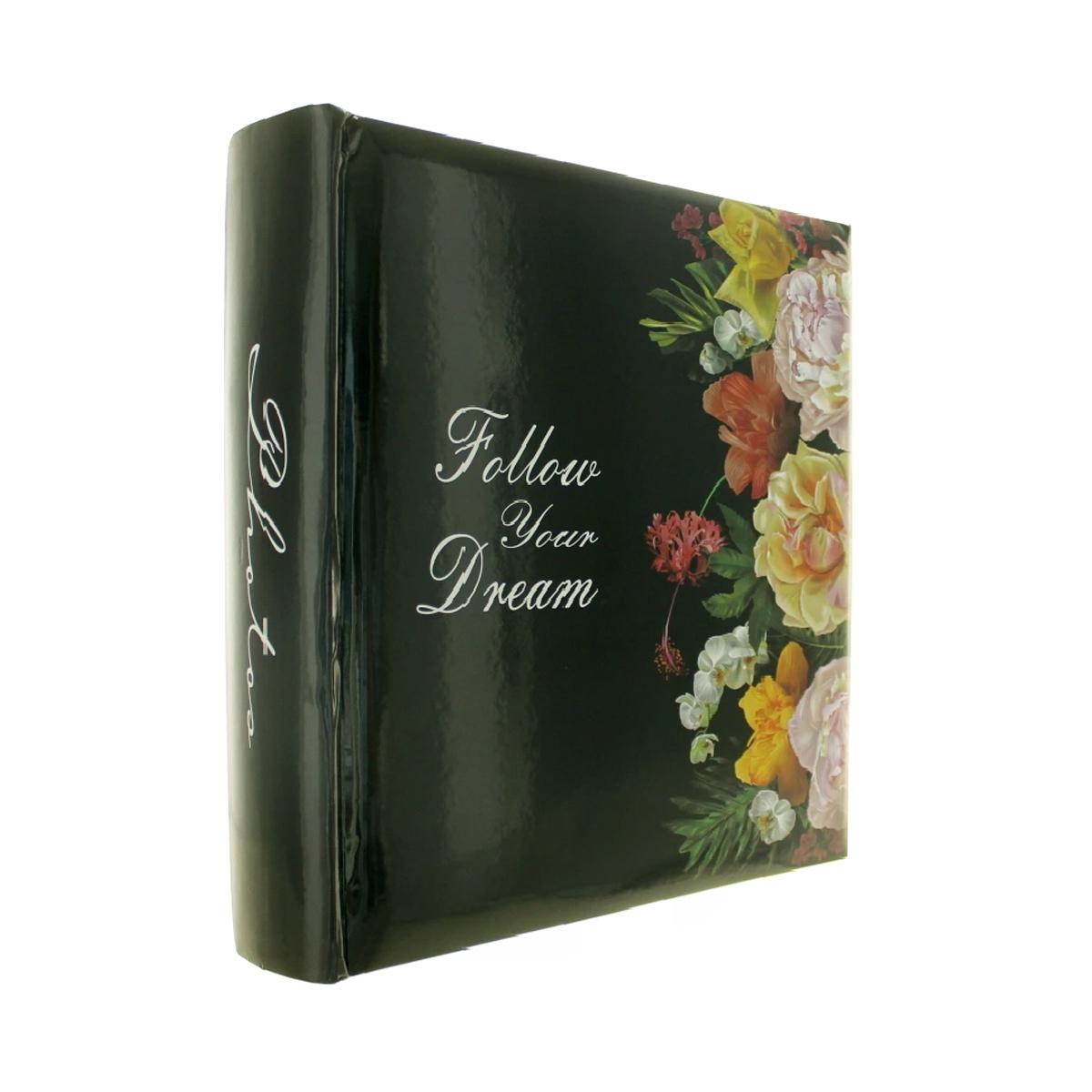 Фотоальбом Poldom BB-10x15/200M/wh Assort-Magic Flower