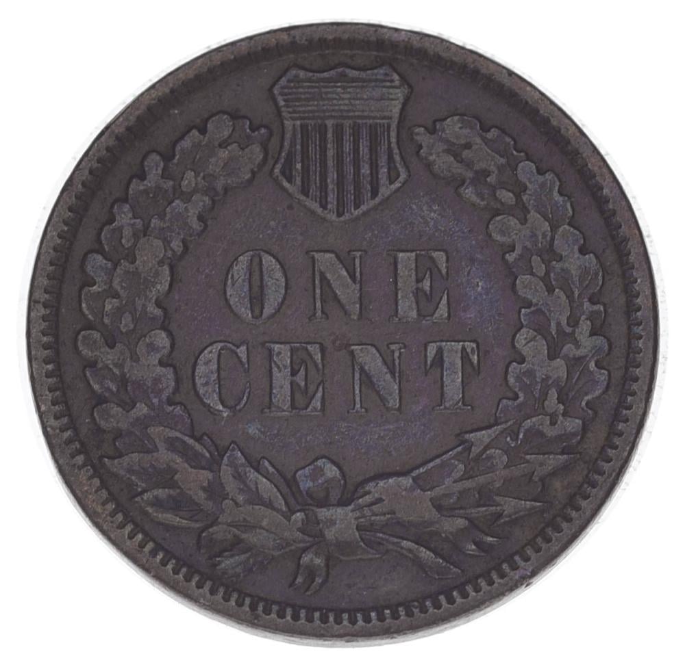 Монета "США 1 цент 1906 F-VF с головой индейца" (М25432)