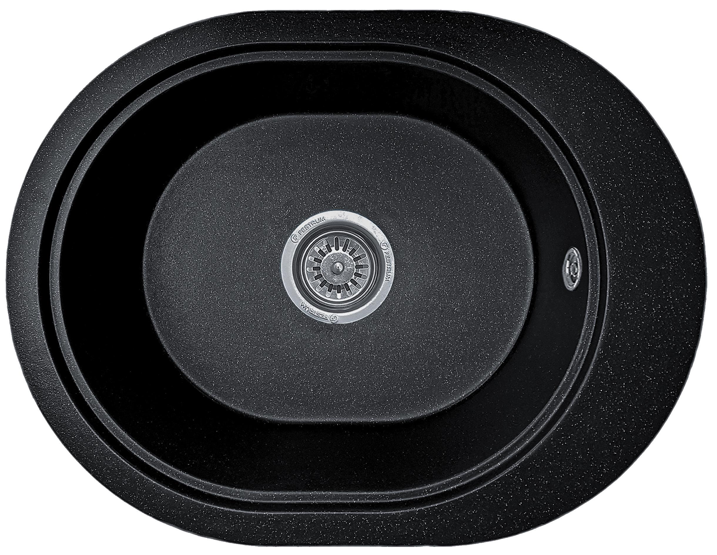 Мойка кухонная Valetti 61N 560x430 мм Черный Мойка кухонная Valetti 61N 560x430 мм Черный