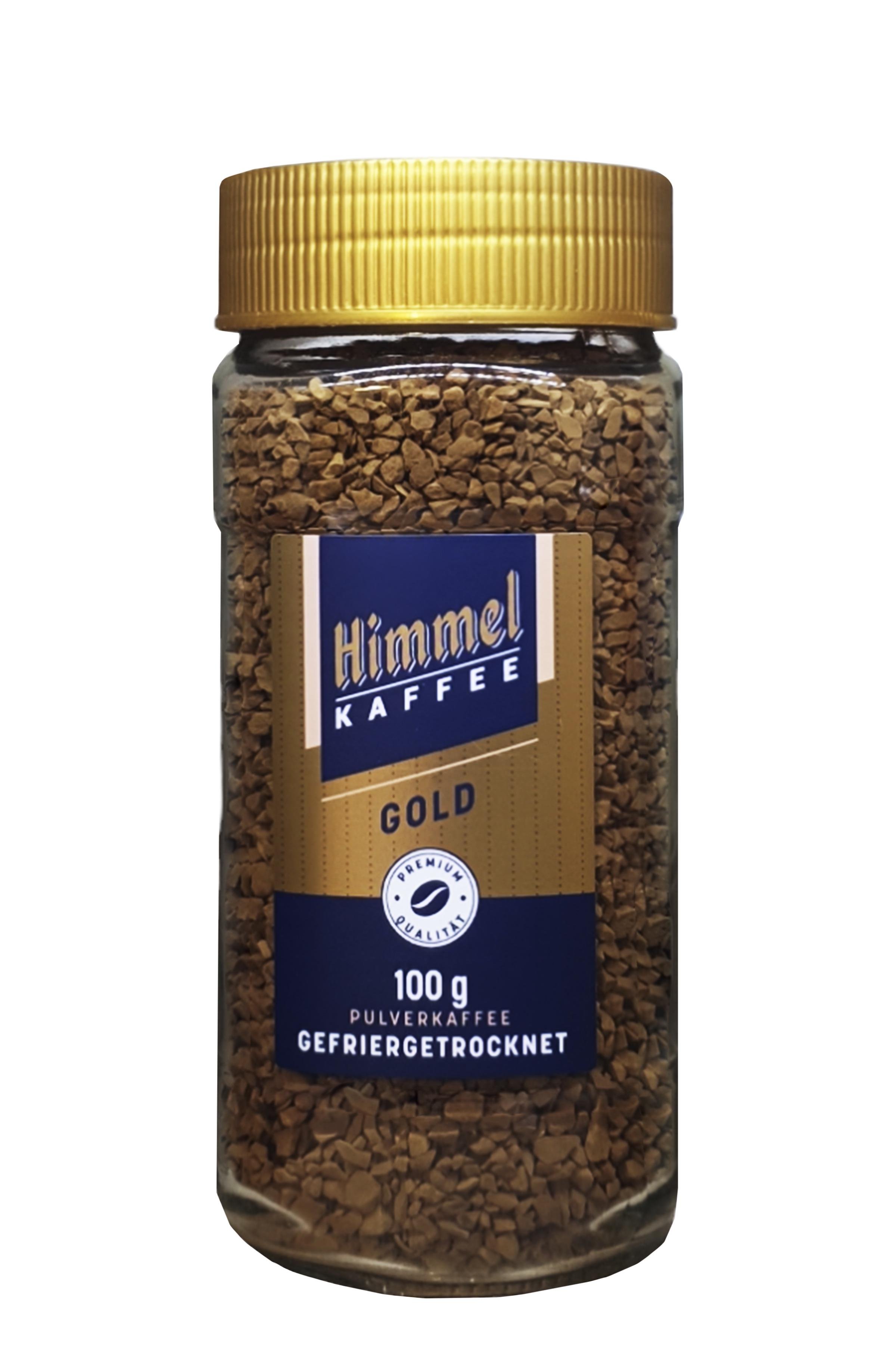 Кофе Himmel GOLD растворимый в стеклянной банке 100 г (57191)