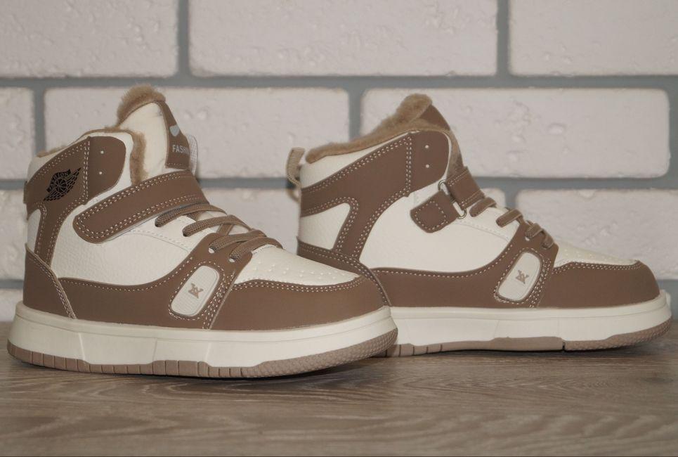 Черевики зимові дитячі підліткові Paliament р. 32 20 см Бежевий/Коричневий (31559-32) - фото 7 Черевики зимові дитячі підліткові Paliament р. 32 20 см Бежевий/Коричневий (31559-32) - фото 7