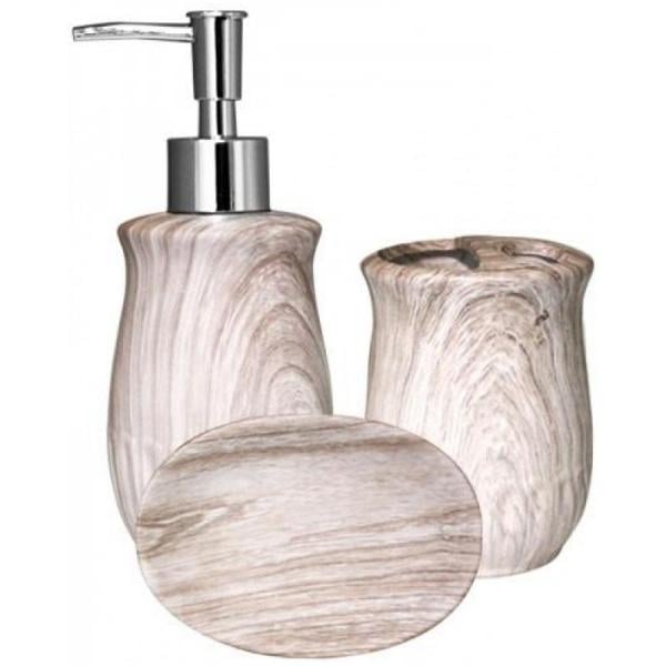 Набор аксессуаров для ванной комнаты керамический SNT Ольха (MSN-889-06-003)