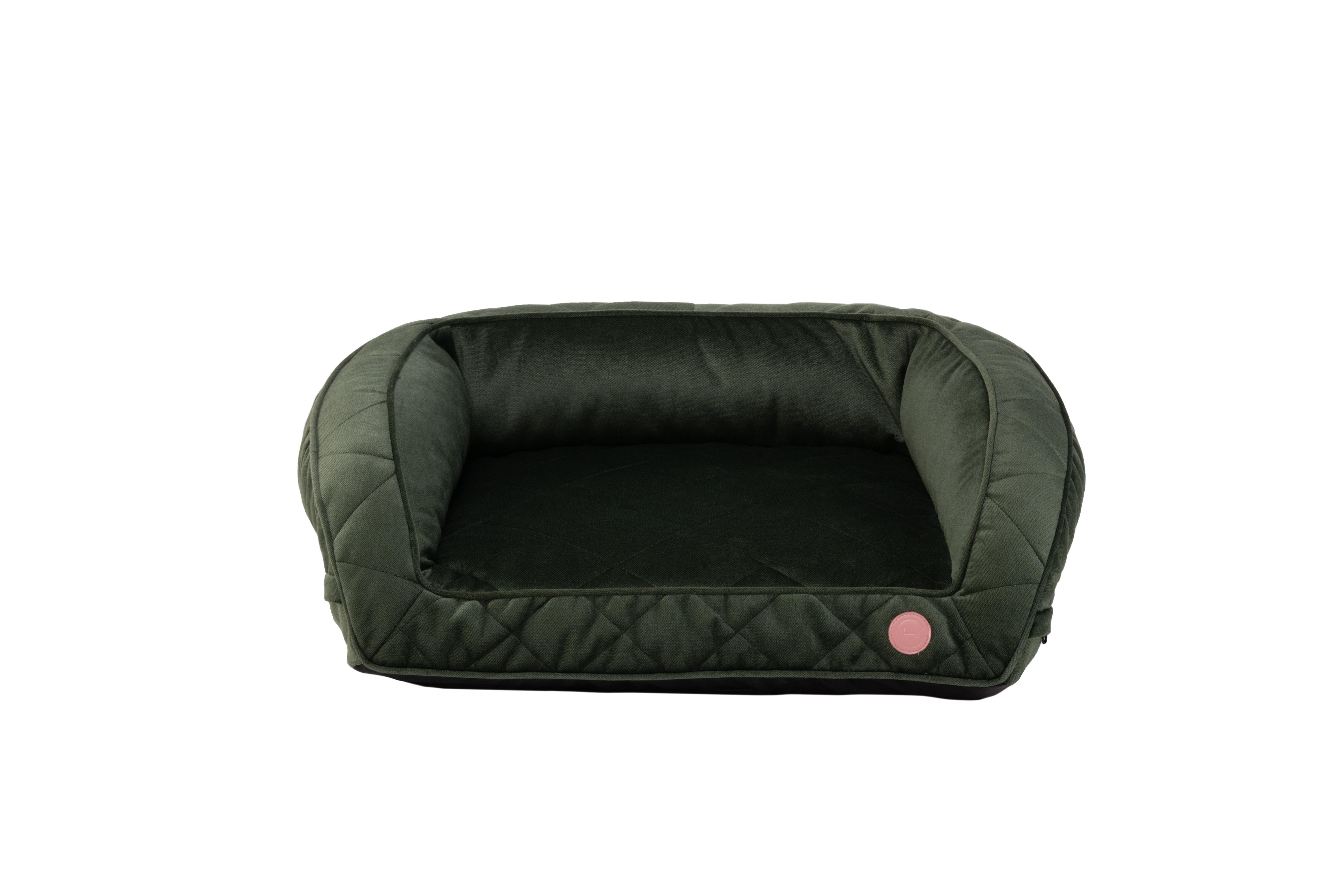 Диван для собак та котів Harley and Cho Sleeper Mini Green 70х50 см (3103078)