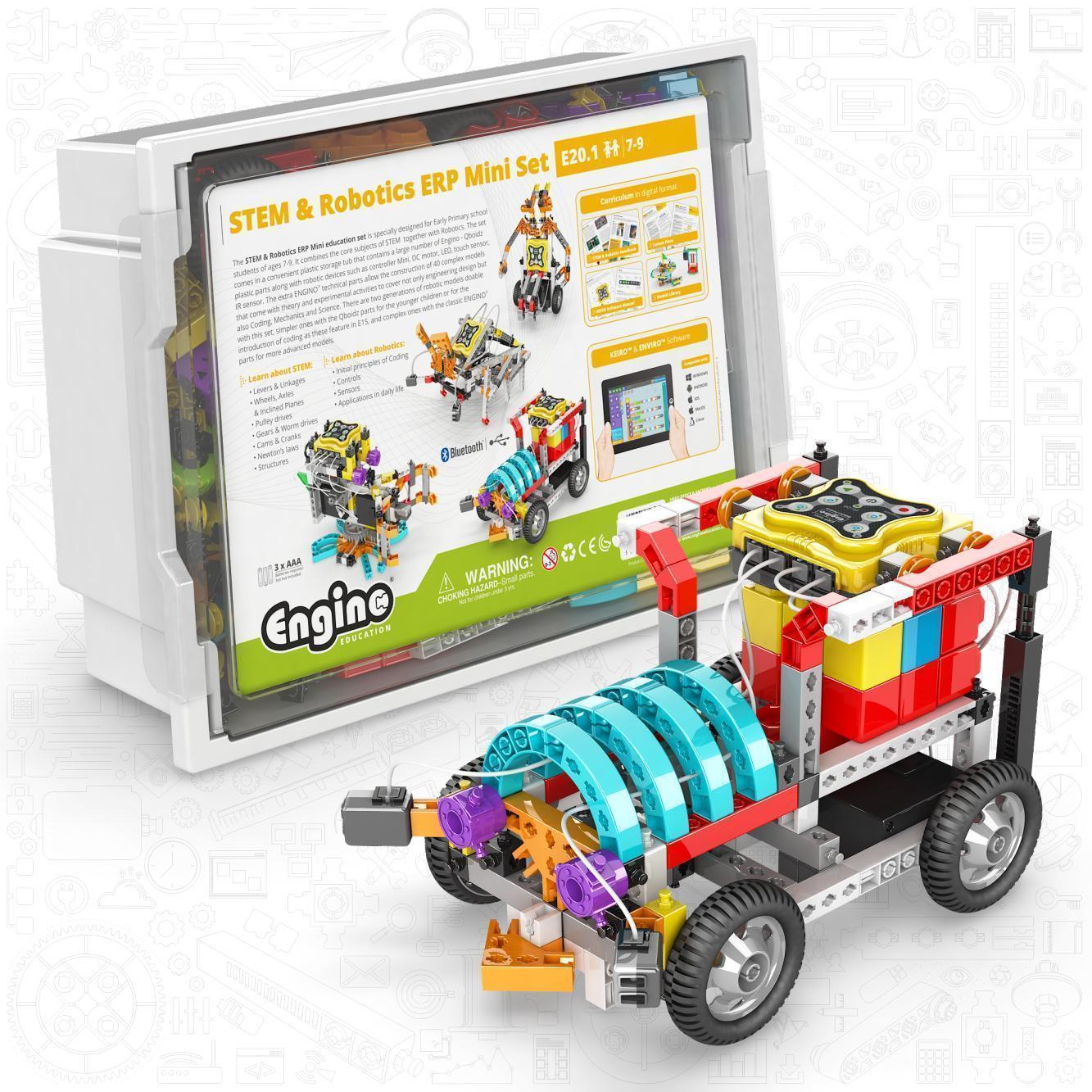 Конструктор Engino STEM&Robotics Mini Set v2 (E20) - фото 3 Конструктор Engino STEM&Robotics Mini Set v2 (E20) - фото 3