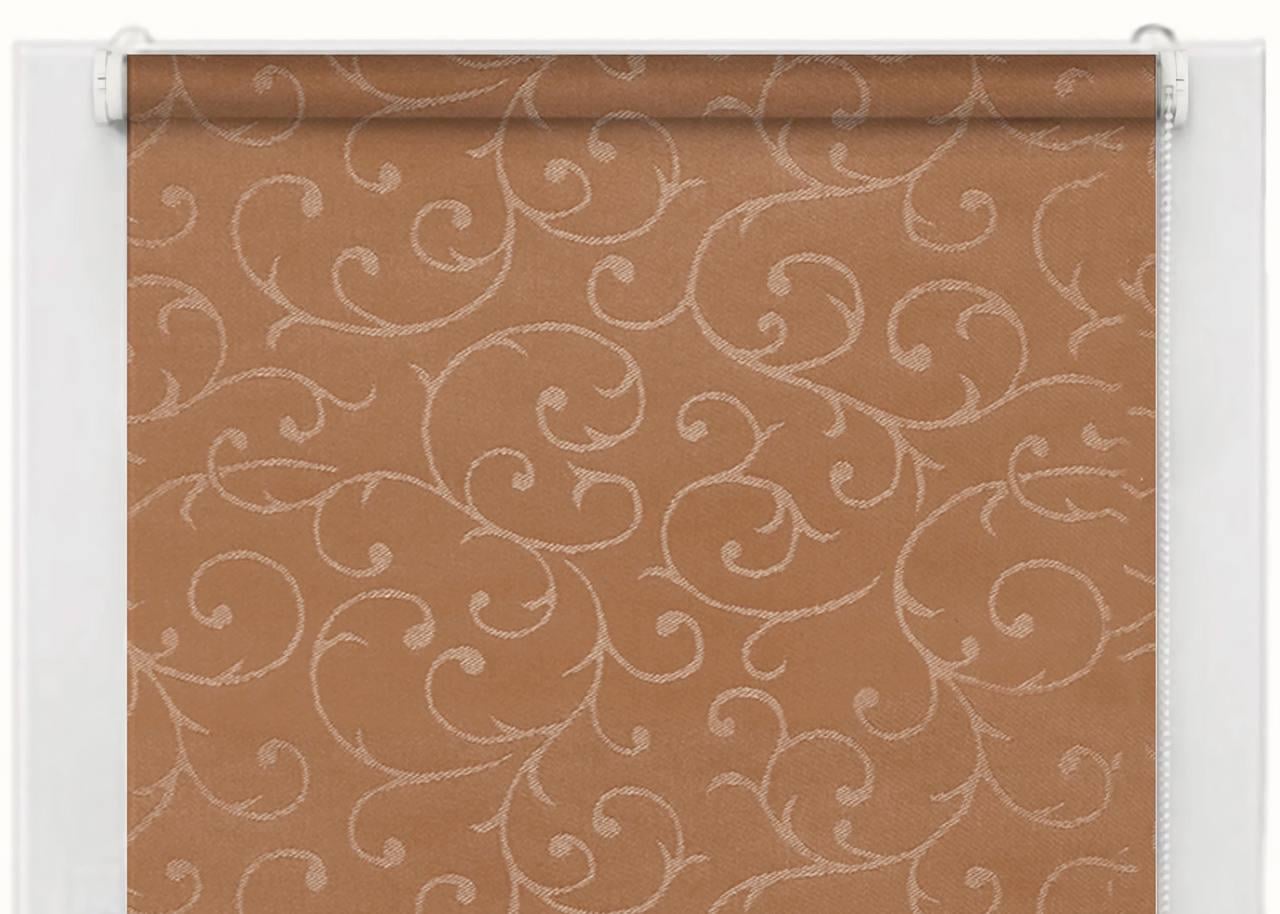 Роллета тканевая Amelia 04 100х160 см Коричневый (18091455)